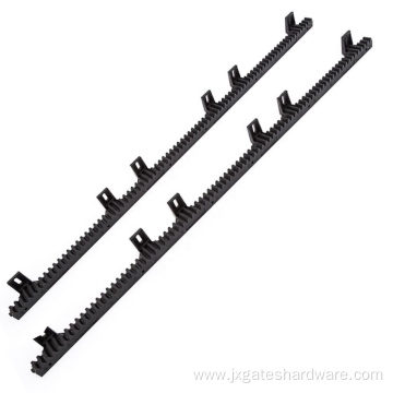 Nylon gear rack for heavy duty sliding gate